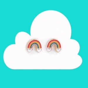 NWT 🔥 Rainbow Stud Earrings